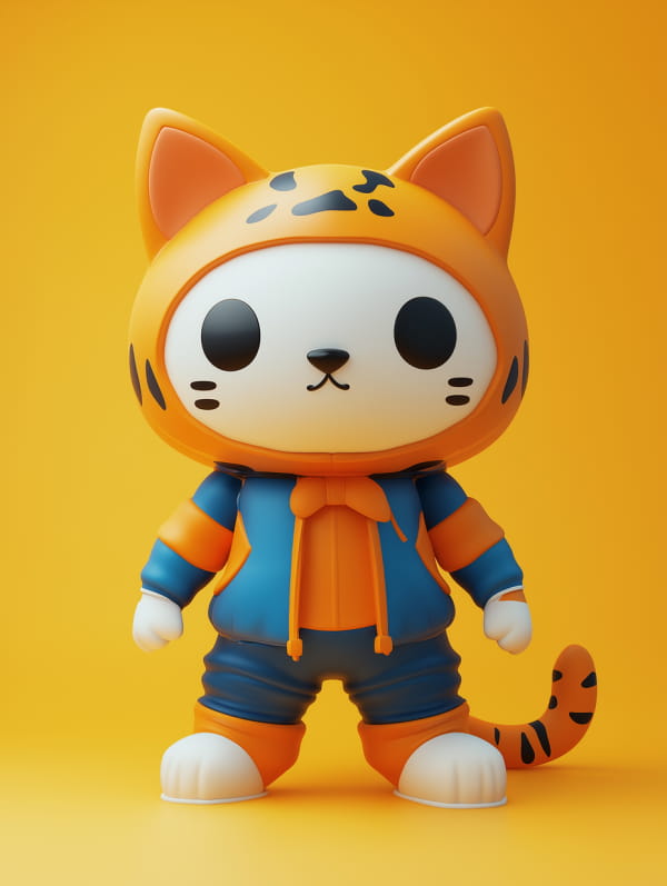 Original artistic scene